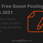 free guest posting sites list 2021