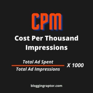 cpm, cost per thousand impressions, cpm formula, cpm full form