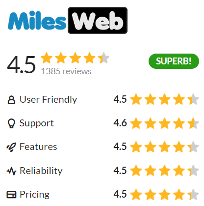 milesweb review hostadvice