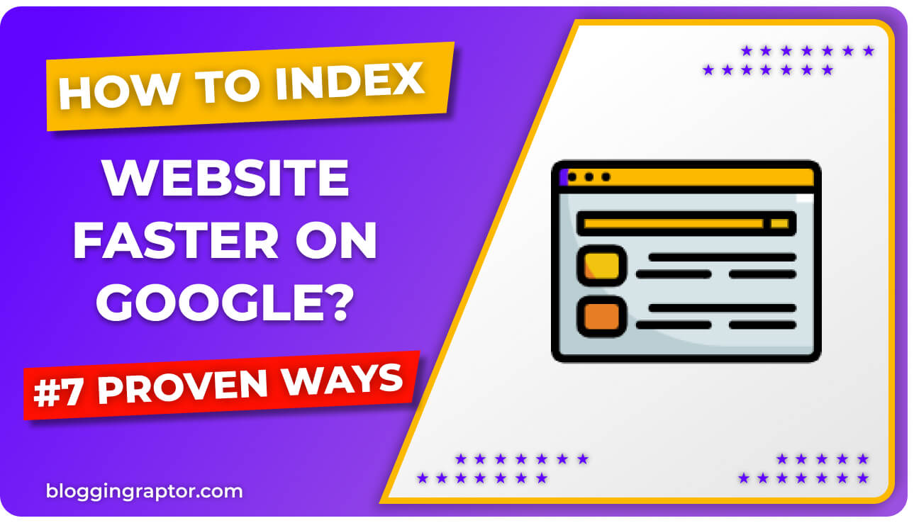 how to index blog post faster on google