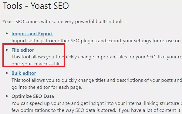 adding custom robots.txt in yoast seo