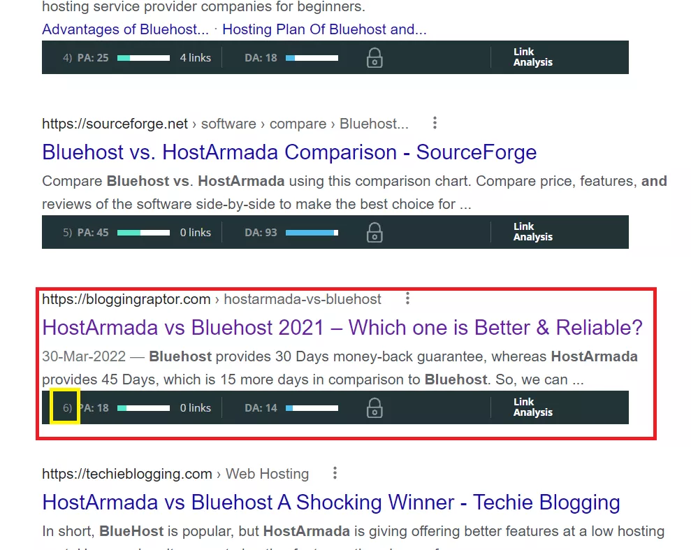 hostarmada vs bluehost