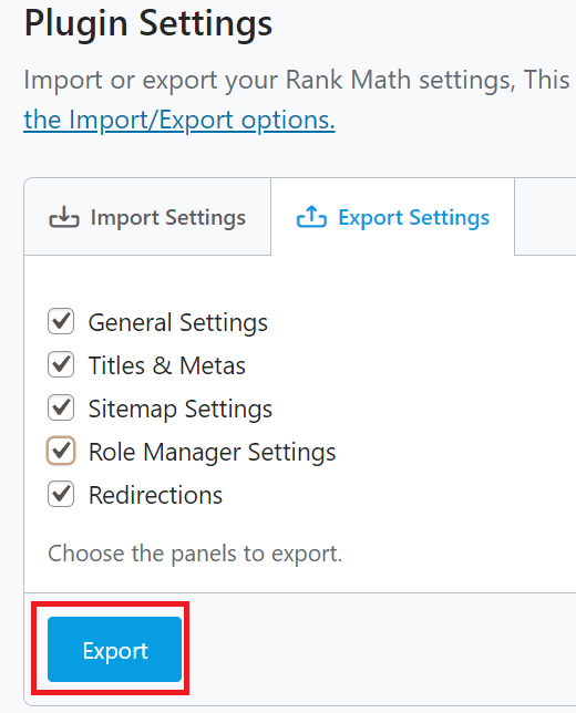 rank-math-seo-export-settings